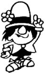 cartoon decal