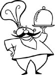chef viynl graphic decal sticker