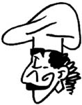 chef vinyl sticker