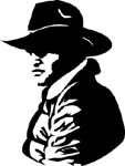 elvis cowboy decal