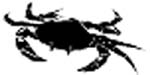 crab image vinyl decal