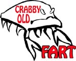 crabby old fart vinyl decal graphic sticker