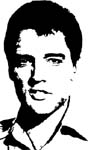 elvis presley vinyl sticker decal