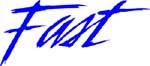 fast lettering vinyl decal