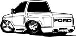 ford truck vinyl decal