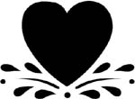 heart vinyl decal