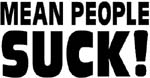 mean people suck vinyl letteirng decal