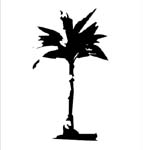 palm tree decal