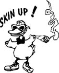 skin up vinyl duck decal