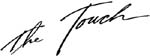 the touch vinyl lettering decal