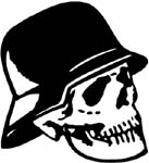 skull vinyl sticker