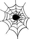 spiderweb decal