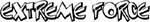 extreme force vinyl lettering decal