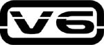 v6 vinyl decal