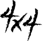 4x4 vinyl decal