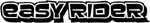 easy rider vinyl lettering decal