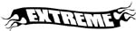 extreme flame decal