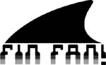 fin fan shark fin graphic decal