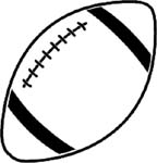 football vinyl decal