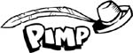 cool pimp graphic decal