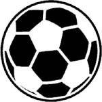 giant soccer ball decal