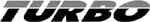 turbo vinyl decal