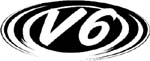 v6 vinyl stickers