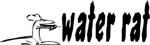 water rat vinyl lettering decal