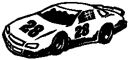 race car 28 decals