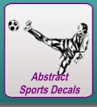 Abstract Sports Decals