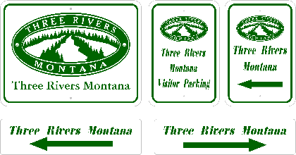 Three Rivers Montana Signs
