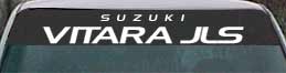 Suzuki Vitara JLS windshield graphics