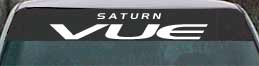 saturn vue windshield graphics
