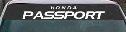 windshield graphics honda paaport