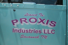 Proxis Industries Lettering