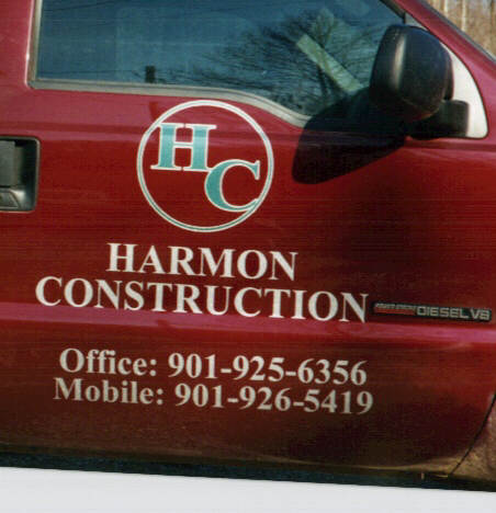Harmon Construction Lettering