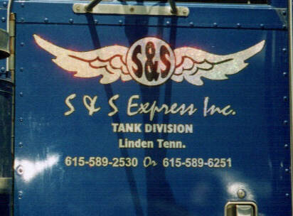 S&S Express Inc. Lettering