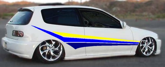 3 color graphic