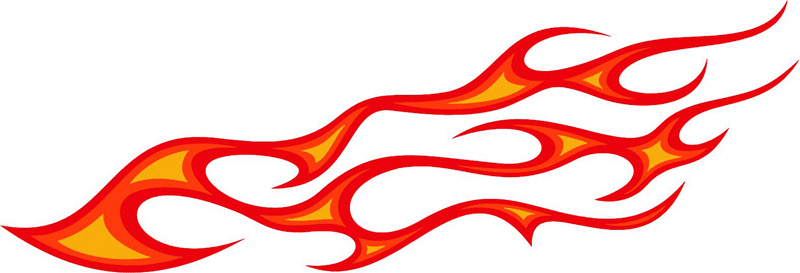 3c_flames_39 Graphic Flame Decal