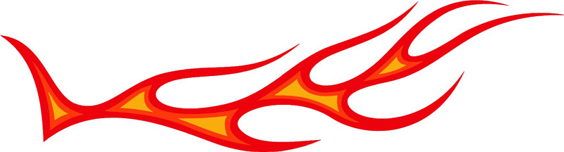 3c_flames_43 Graphic Flame Decal