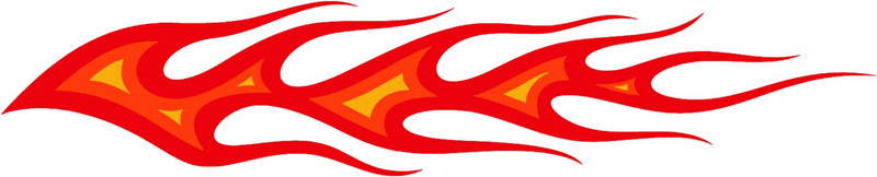 3c_flames_48 Graphic Flame Decal