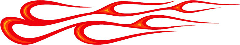 3c_flames_58 Graphic Flame Decal
