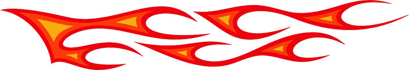 3c_flames_59 Graphic Flame Decal