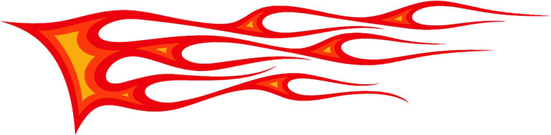 3c_flames_63 Graphic Flame Decal