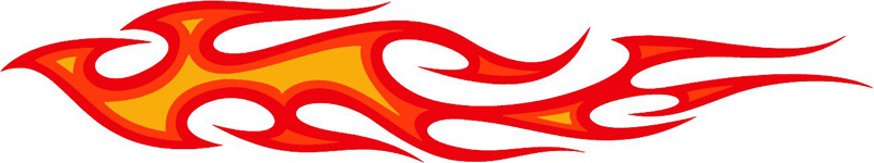 3c_flames_78 Graphic Flame Decal