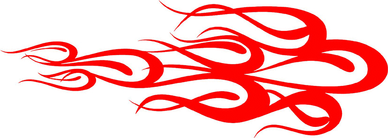 exclusive_47 Exclusive Flames Graphic Flame Decal