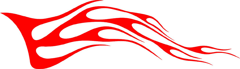 exclusive_54 Exclusive Flames Graphic Flame Decal