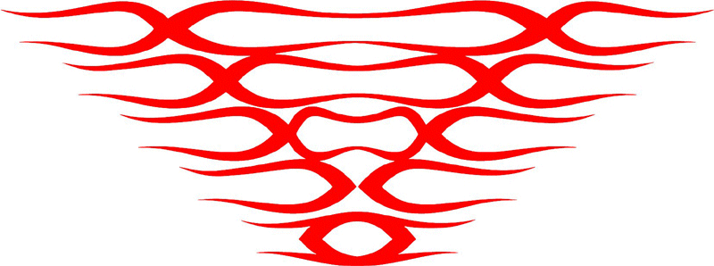 exclusive_56 Exclusive Flames Graphic Flame Decal