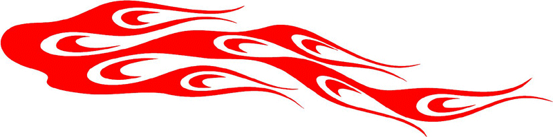 exclusive_57 Exclusive Flames Graphic Flame Decal