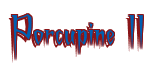Rendering "Porcupine II" using Charming
